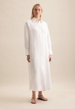 Kleid Uni in White |  Seidensticker Onlineshop