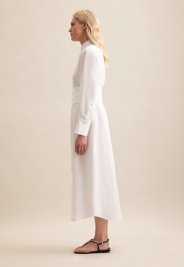 Kleid Uni in White |  Seidensticker Onlineshop