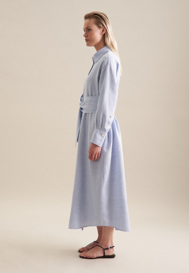 Robe Oversized Manche Longue in Bleu Moyen |  Seidensticker Onlineshop