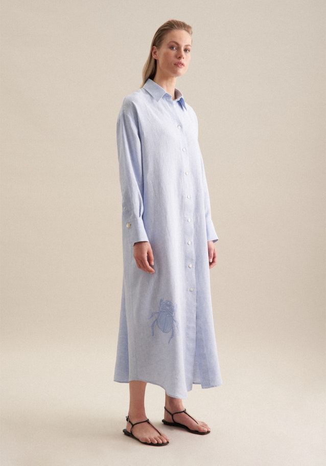 Robe Oversized Manche Longue in Bleu Moyen |  Seidensticker Onlineshop