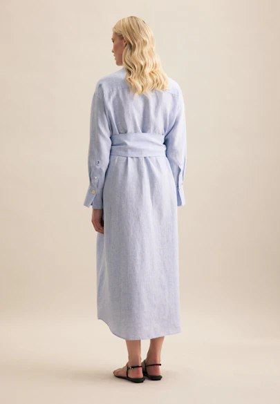Kleid Uni in Mittelblau |  Seidensticker Onlineshop