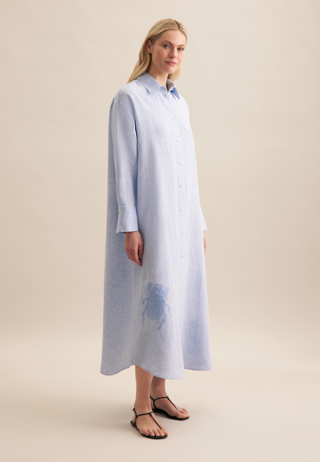 Kleid Uni in Blue |  Seidensticker Onlineshop