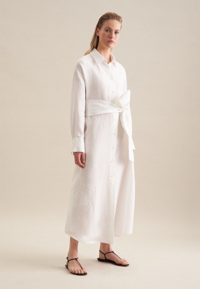 Robe Oversized Manche Longue dans Blanc | Boutique en ligne Seidensticker