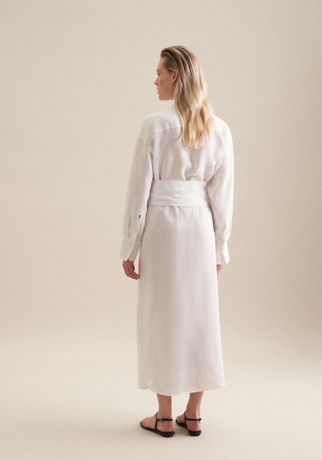 Leinen Maxi Kleid in Weiß | Seidensticker Onlineshop