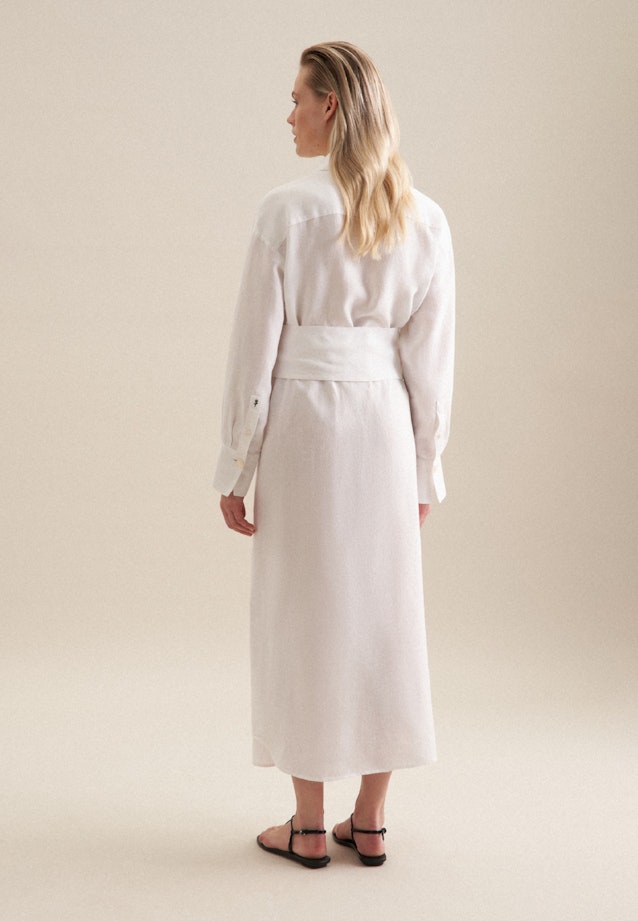 Kragen Kleid Oversized in Weiß | Seidensticker Onlineshop