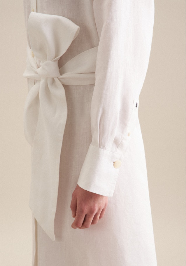 Kragen Kleid Oversized in Weiß |  Seidensticker Onlineshop