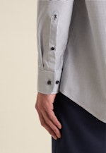 Regular Chemise d'affaires carreaux in Bleu Moyen |  Seidensticker Onlineshop