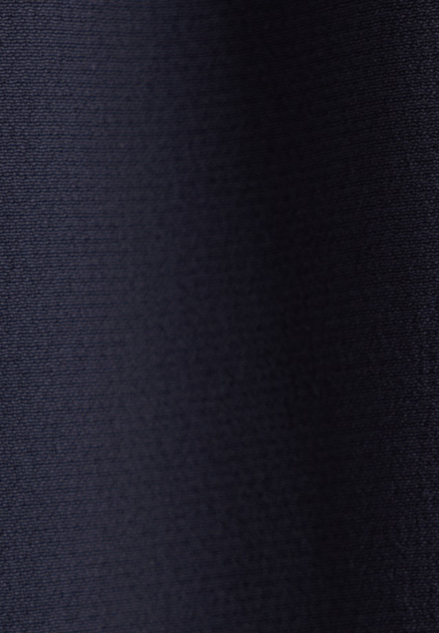 3/4-sleeve Crepe Shirt Blouse in Dark Blue |  Seidensticker Onlineshop