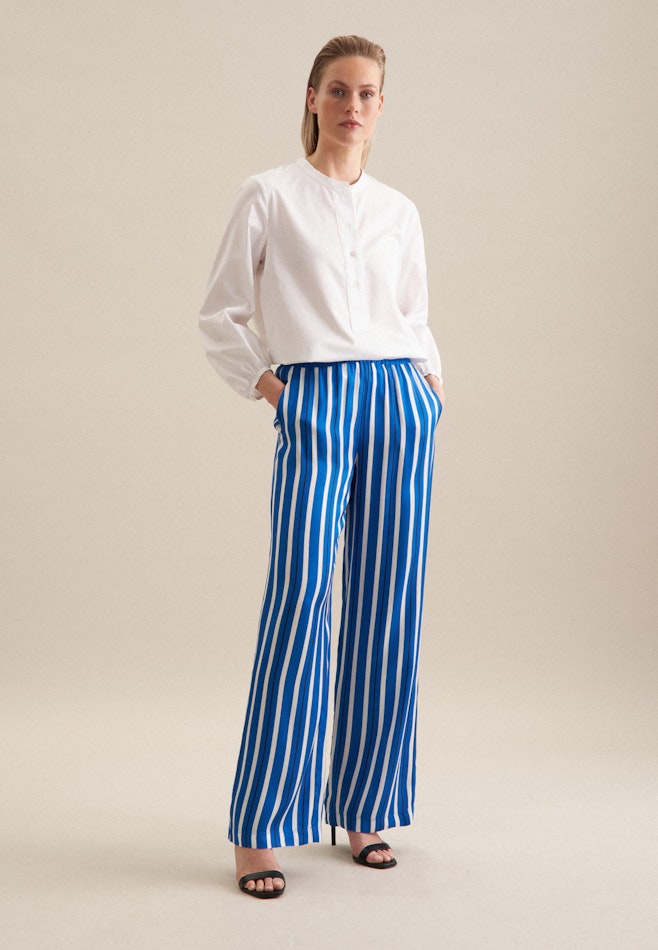 Trousers in Medium Blue | Seidensticker online shop