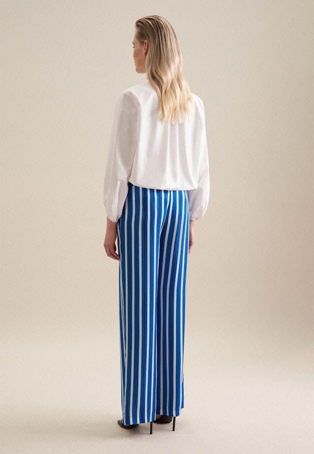 Pantalons Regular Manche Longue in Bleu Moyen |  Seidensticker Onlineshop