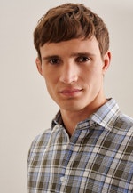 Regular Chemise d'affaires carreaux in Vert |  Seidensticker Onlineshop