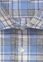 Regular Business Hemd Karo in Hellblau |  Seidensticker Onlineshop