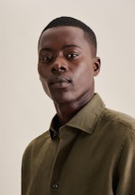 Regular Business shirt Uni in Green |  Seidensticker Onlineshop