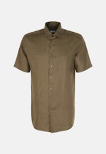 Regular Business shirt Uni in Green |  Seidensticker Onlineshop