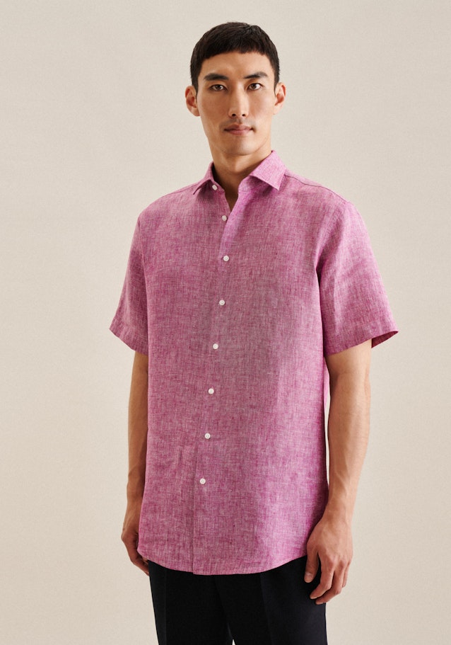 Regular Chemise Business Uni in Rose Fuchsia | Seidensticker Onlineshop