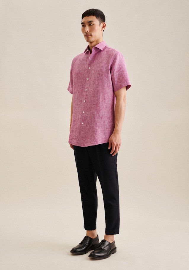 Regular Chemise Business Uni in Rose Fuchsia | Seidensticker Onlineshop