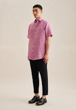 Regular Business Hemd Uni in Rosa/Pink |  Seidensticker Onlineshop