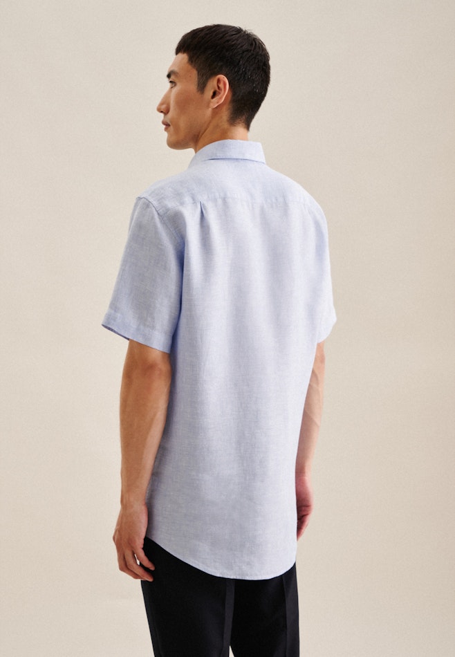 Regular Business shirt Uni in Light Blue | Seidensticker online shop