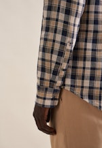 Slim Business Hemd Karo in Dunkelblau |  Seidensticker Onlineshop