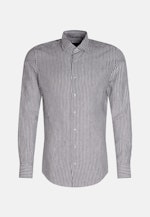 Slim Business Hemd Streifen in Dunkelblau |  Seidensticker Onlineshop