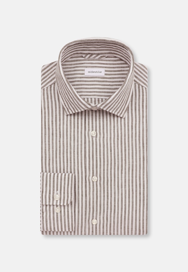 Slim Chemise d'affaires rayures dans Vert | Boutique en ligne Seidensticker