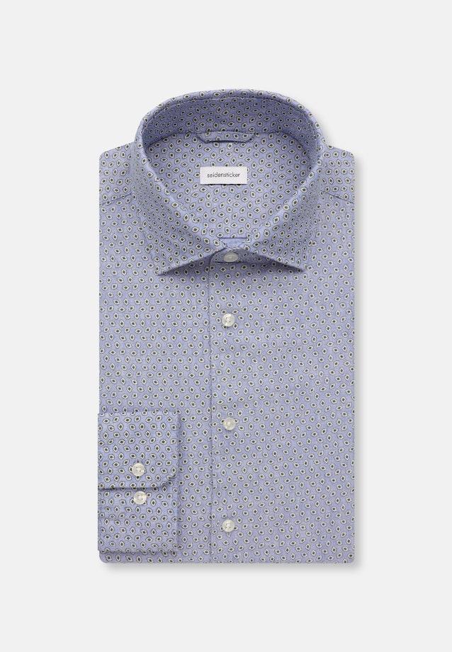 Slim Chemise d'affaires Petit motif in Vert |  Seidensticker Onlineshop