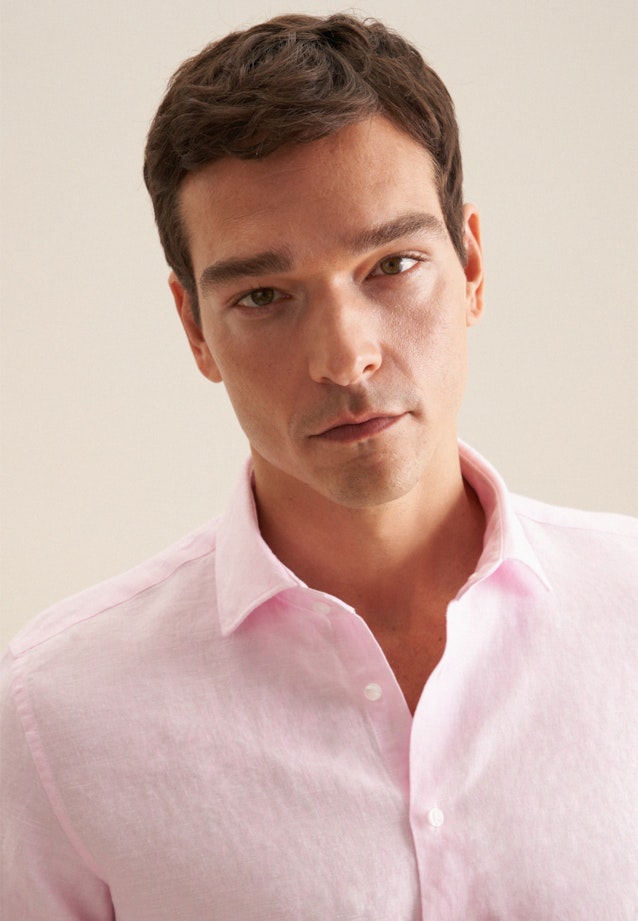 Slim Business Hemd Uni in Rosa/Pink |  Seidensticker Onlineshop