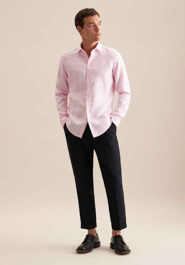 Slim Chemise Business Uni in Rose Fuchsia | Seidensticker Onlineshop