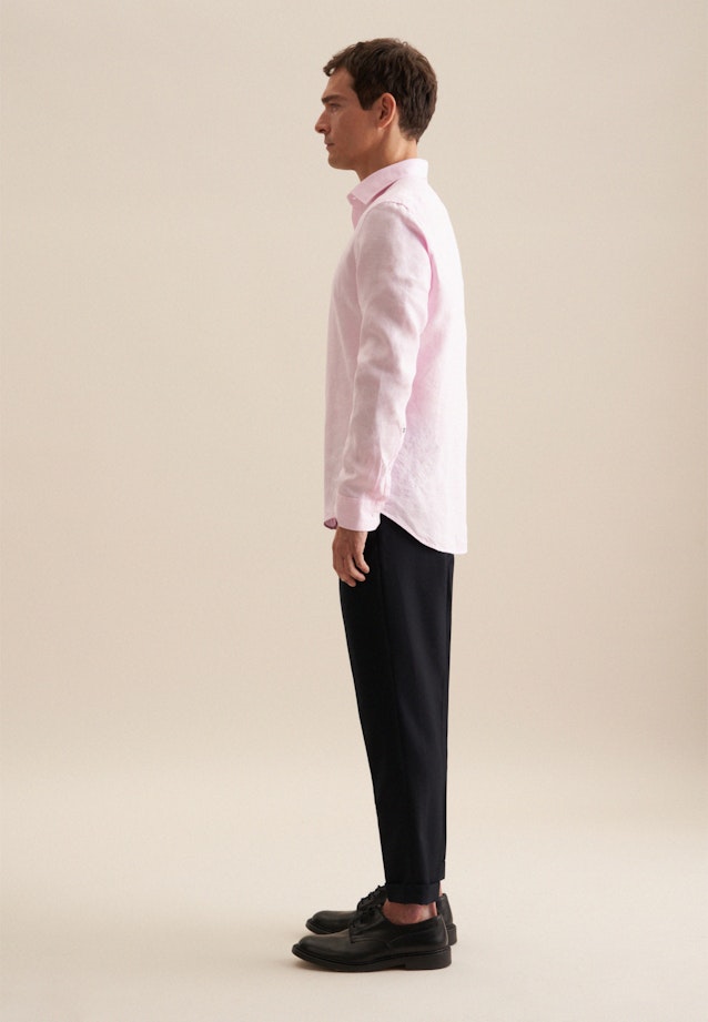 Slim Business Hemd Uni in Rosa/Pink |  Seidensticker Onlineshop