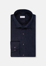 Slim Business Hemd Uni in Dunkelblau |  Seidensticker Onlineshop