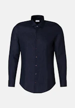 Slim Business Hemd Uni in Dunkelblau |  Seidensticker Onlineshop