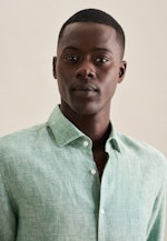 Slim Business shirt Uni in Green |  Seidensticker Onlineshop