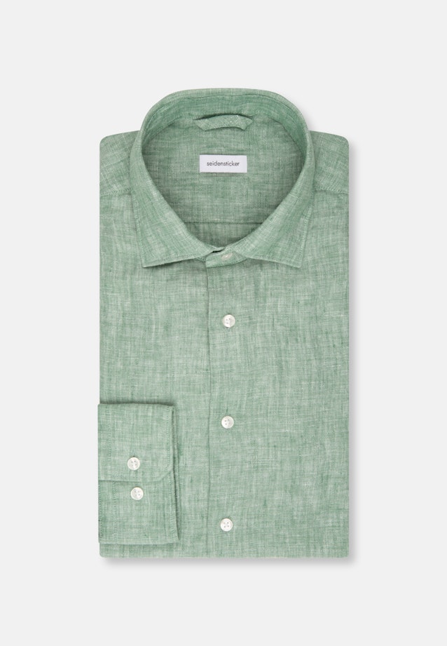 Slim Business shirt Uni in Green |  Seidensticker Onlineshop