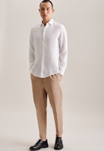 Business Shirt in Slim with Kent-Collar in White |  Seidensticker Onlineshop