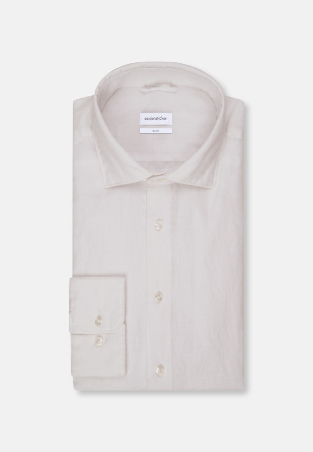Slim Business shirt Uni in White |  Seidensticker Onlineshop