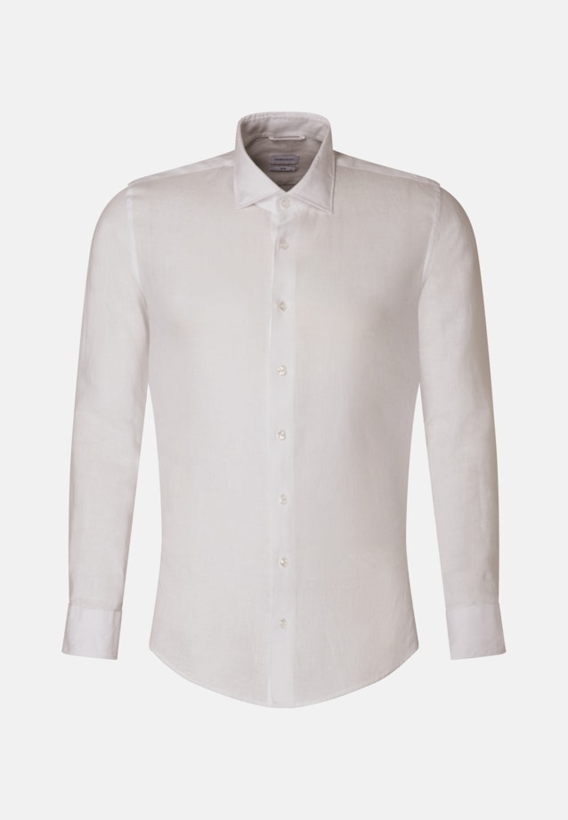 Business Shirt in Slim with Kent-Collar in White |  Seidensticker Onlineshop