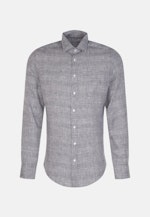 Business Shirt in Slim with Kent-Collar in Dark Blue |  Seidensticker Onlineshop