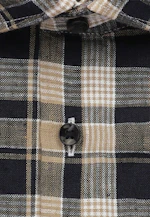 Shaped Business shirt Check in Dark Blue |  Seidensticker Onlineshop