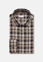 Shaped Chemise d'affaires carreaux in Bleu Foncé |  Seidensticker Onlineshop