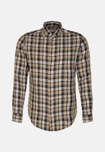 Shaped Chemise d'affaires carreaux in Bleu Foncé |  Seidensticker Onlineshop