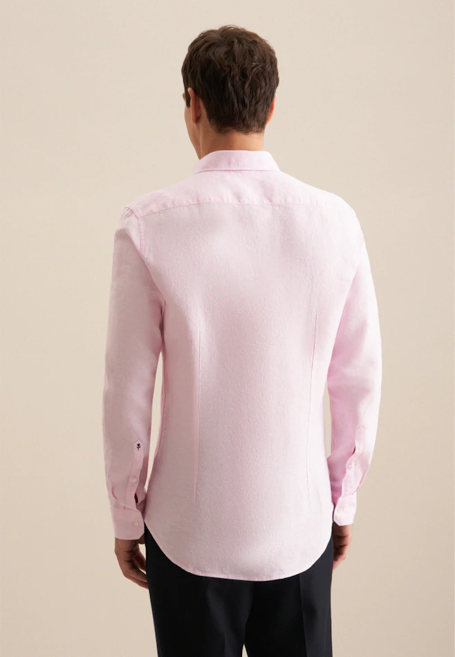 Shaped Business shirt Uni in Pink | Seidensticker online shop