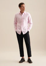 Shaped Business Hemd Uni in Rosa/Pink |  Seidensticker Onlineshop