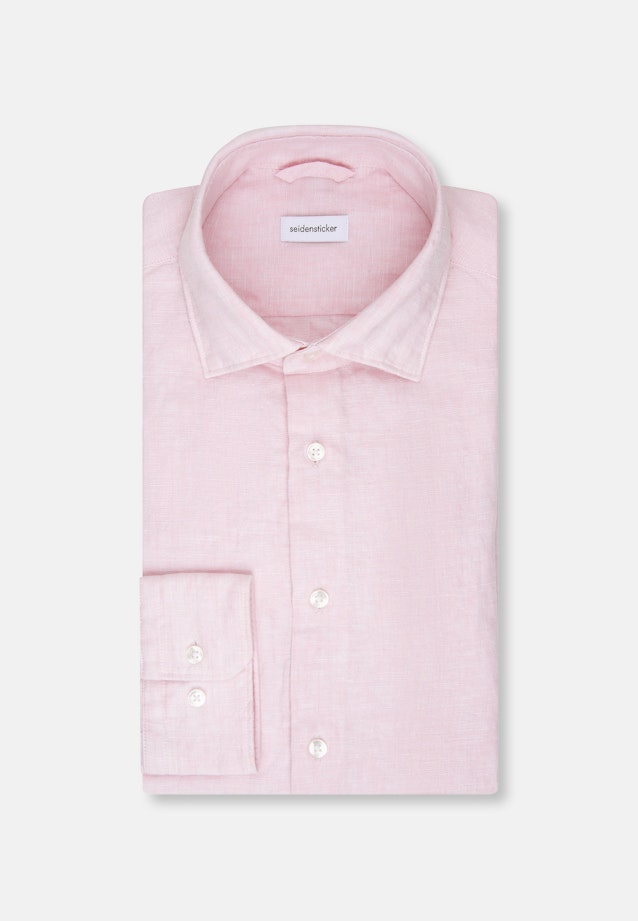 Shaped Business Hemd Uni in Rosa/Pink |  Seidensticker Onlineshop