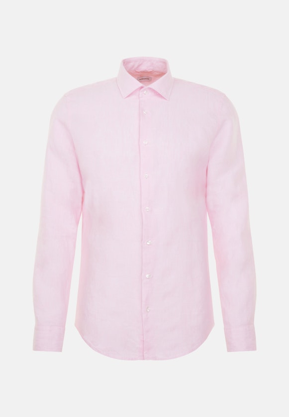 Shaped Business Hemd Uni in Rosa/Pink |  Seidensticker Onlineshop