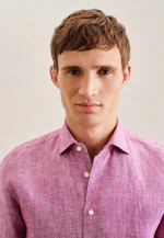 Shaped Business shirt Uni in Pink |  Seidensticker Onlineshop