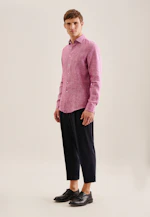 Shaped Business shirt Uni in Pink |  Seidensticker Onlineshop
