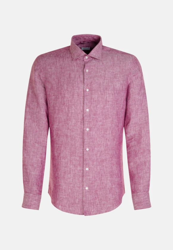 Shaped Business shirt Uni in Pink |  Seidensticker Onlineshop