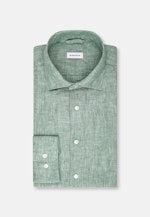 Shaped Business shirt Uni in Green |  Seidensticker Onlineshop