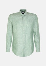 Shaped Business shirt Uni in Green |  Seidensticker Onlineshop