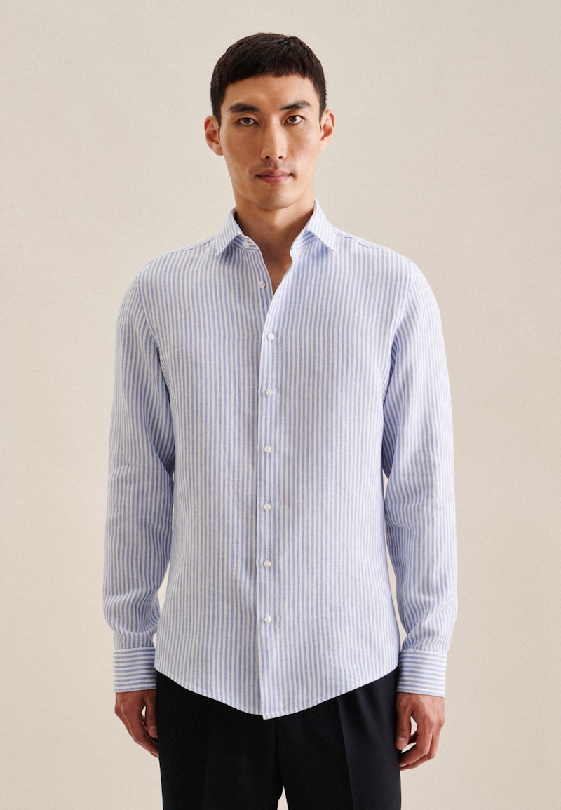 Chemise Business Shaped Lin Col Kent